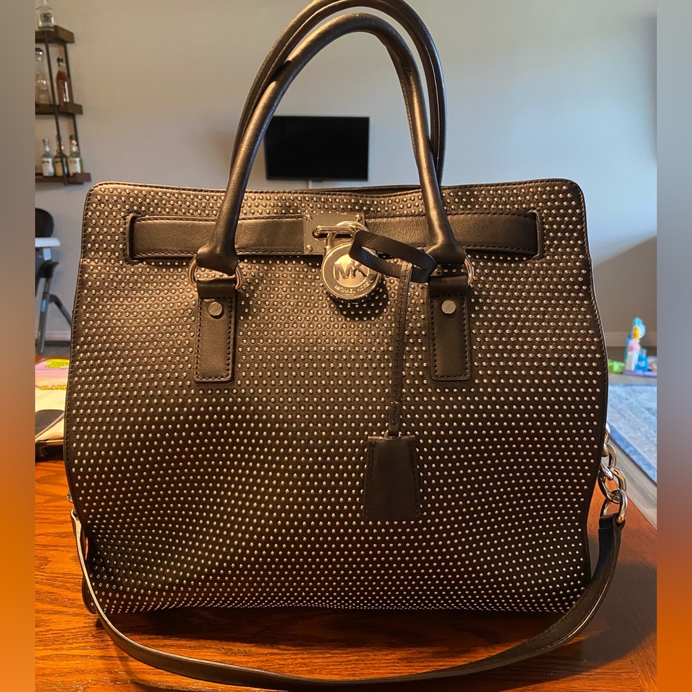 Michael Kors Hamilton Studded Bag